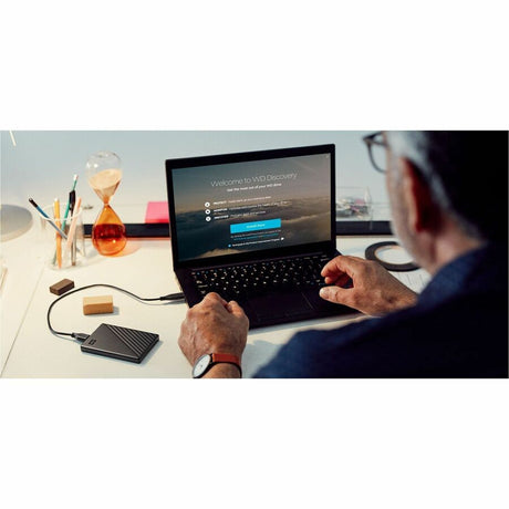 WD My Passport WDBR9S0060BBK-WESN 6 TB Portable Hard Drive - External - Black — WDBR9S0060BBK-WESN
