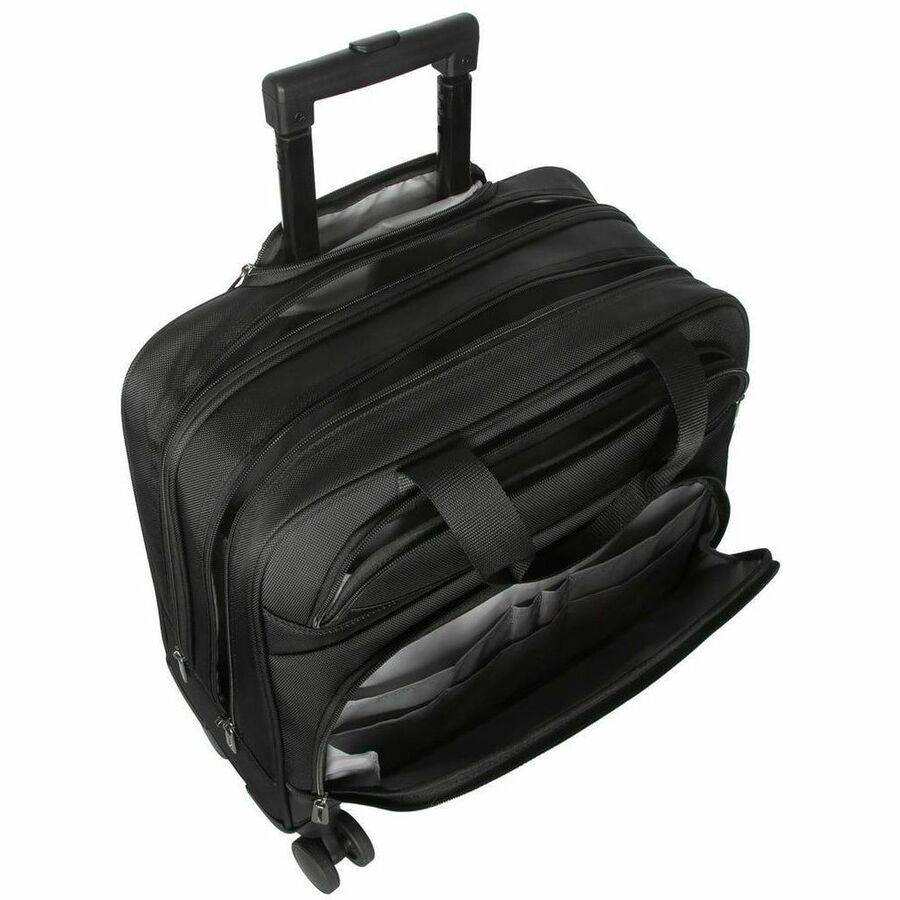 Targus Transit TBR044GL Carrying Case (Roller) for 15" to 16" Notebook - Black - TAA Compliant — TBR044GL
