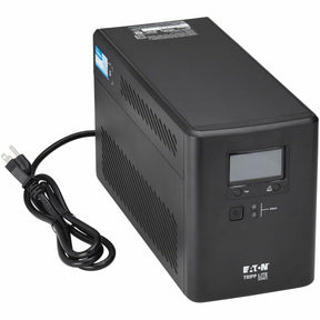 Eaton Tripp Lite Series 1000VA 600W 120V Line-Interactive Cloud-Connected UPS with Remote Monitoring - 10 NEMA 5-15R Outlets (5 Surge + 5 Surge and Battery Backup), LCD, 5-15P Plug, Tower — SMART1000LCDTNC