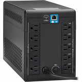 Eaton Tripp Lite Series 1000VA 600W 120V Line-Interactive Cloud-Connected UPS with Remote Monitoring - 10 NEMA 5-15R Outlets (5 Surge + 5 Surge and Battery Backup), LCD, 5-15P Plug, Tower — SMART1000LCDTNC