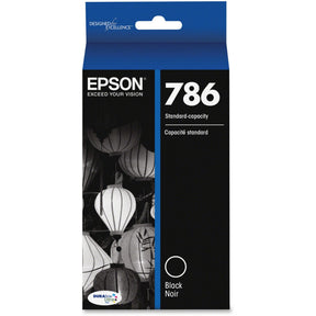 Epson DURABrite Ultra 786 Original Standard Yield Inkjet Ink Cartridge - Black - 1 Each — T786120-S
