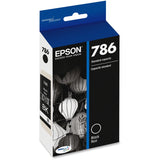 Epson DURABrite Ultra 786 Original Standard Yield Inkjet Ink Cartridge - Black - 1 Each — T786120-S