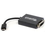 Plugable USB C to DVI Adapter - Connect Your USB-C Laptop to a DVI Display up to 1920x1200 — USBC-DVI