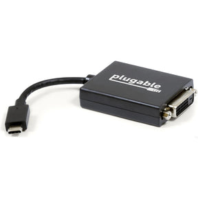 Plugable USB C to DVI Adapter - Connect Your USB-C Laptop to a DVI Display up to 1920x1200 — USBC-DVI