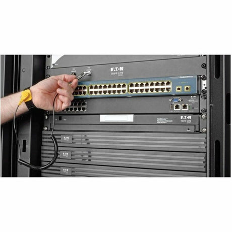 Eaton Tripp Lite Series SmartRack 1U ESD Grounding Panel — SRGROUNDPANELBC