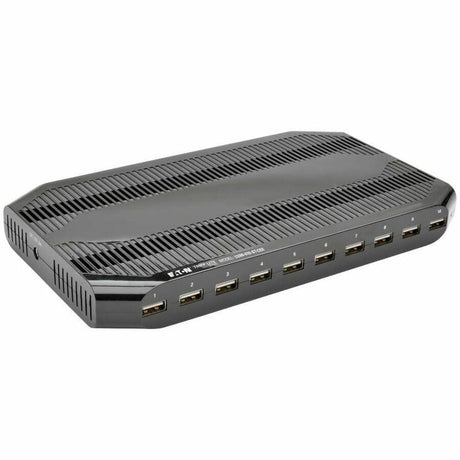 Eaton Tripp Lite Series 10-Port USB Charging Station with Adjustable Storage, 12V 8A (96W) USB Charger Output, Schuko Power Cord — U280-010-ST-CEE