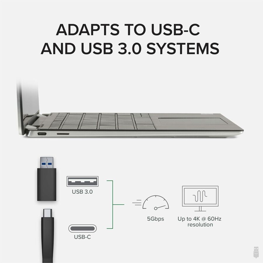 Plugable 4K DisplayPort and HDMI Dual Monitor Adapter for USB 3.0 and USB-C — USBC-6950U