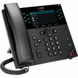 Poly VVX 450 12-Line IP Phone and PoE-enabled GSA/TAA — 89B75AA