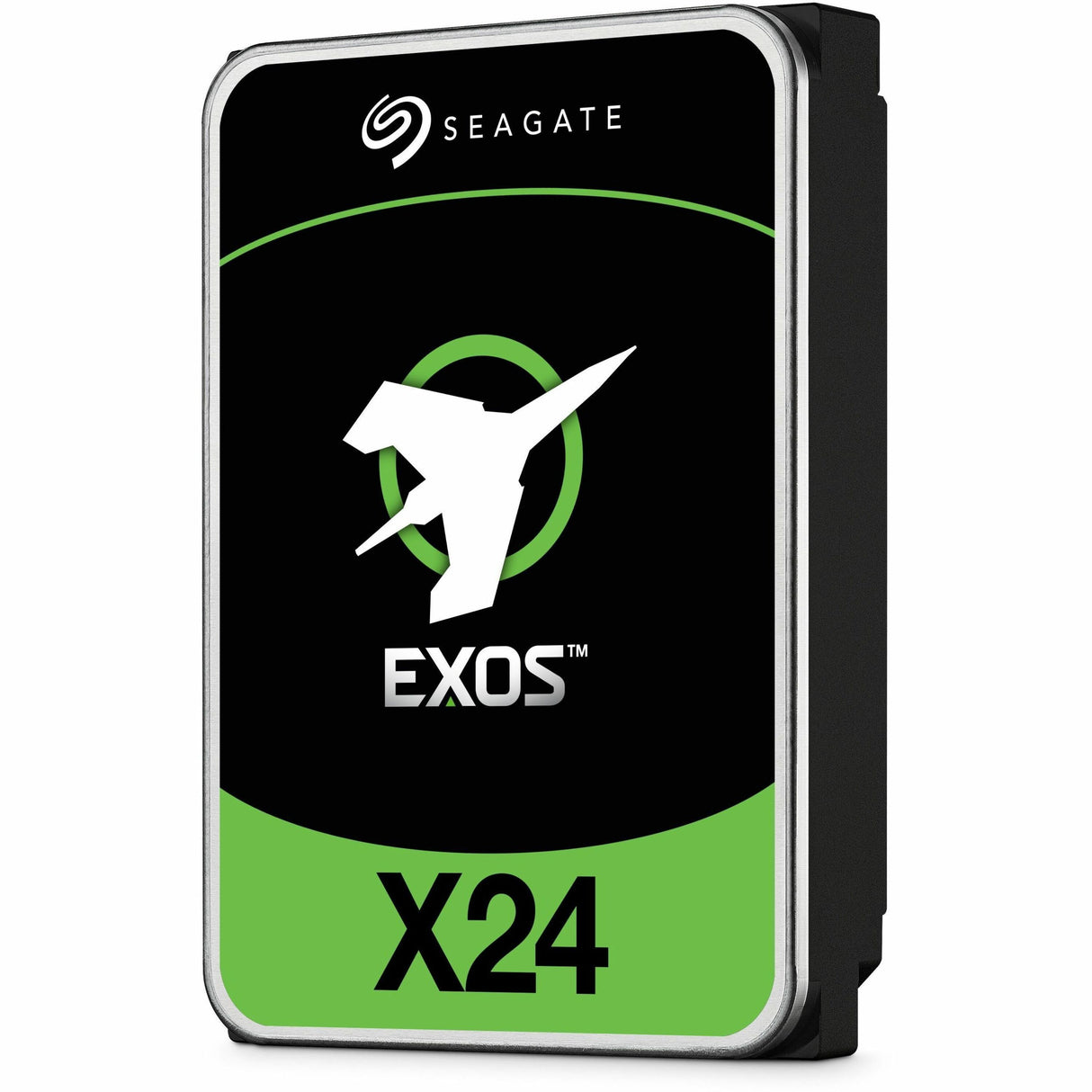 Seagate Exos X24 ST16000NM007H 16 TB Hard Drive - 3.5" Internal - SAS (12Gb/s SAS) - Conventional Magnetic Recording (CMR) Method — ST16000NM007H