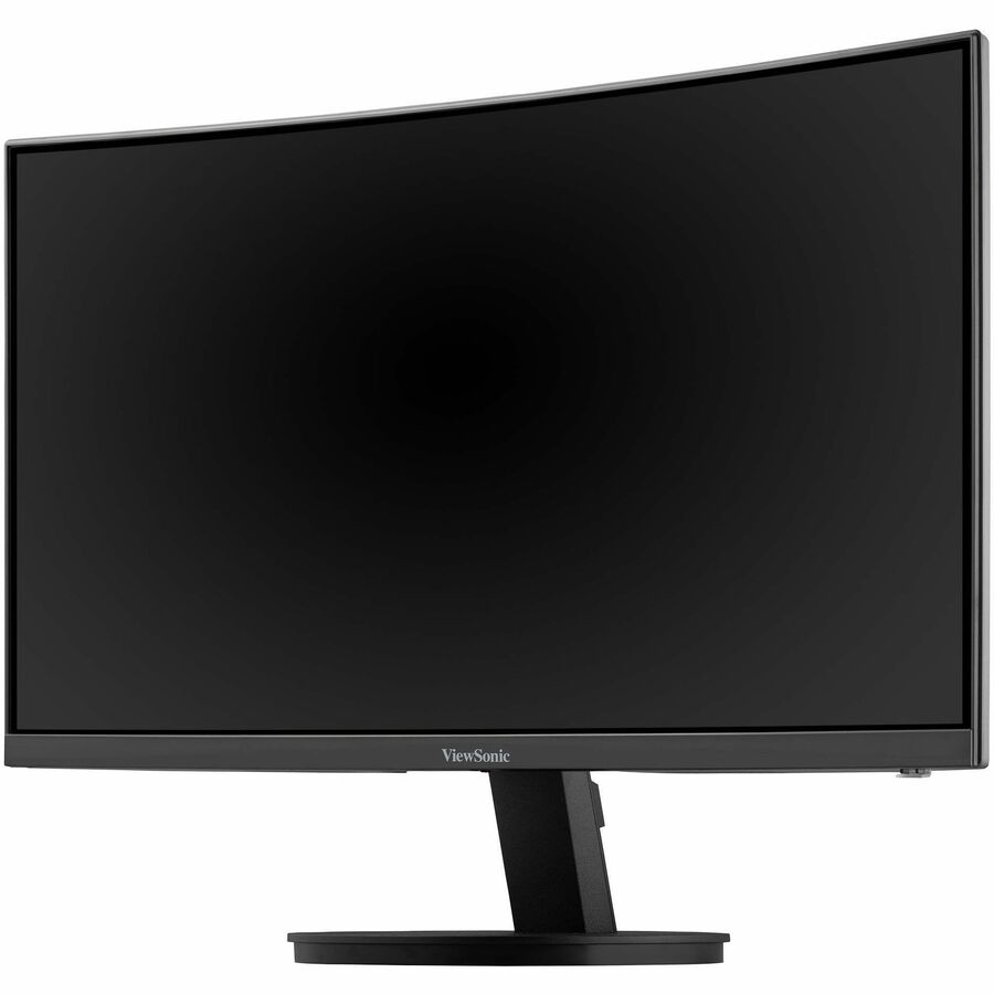 ViewSonic VA2416C 24 Inch Full HD 1080p Frameless Curved Monitor with Variable Refresh Rate, Eye Care, HDMI, and DisplayPort Inputs for Home and Office — VA2416C