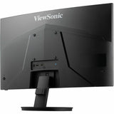 ViewSonic VA2416C 24 Inch Full HD 1080p Frameless Curved Monitor with Variable Refresh Rate, Eye Care, HDMI, and DisplayPort Inputs for Home and Office — VA2416C