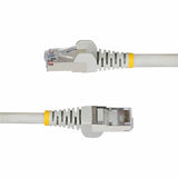 StarTech.com 75ft Gray Cat6a Ethernet Cable, Snagless RJ45, 10G, 100W PoE, S/FTP, LSZH, 27AWG Pure Copper, 500 MHz, Shielded Network Cord — NLGR-75F-CAT6A-PATCH
