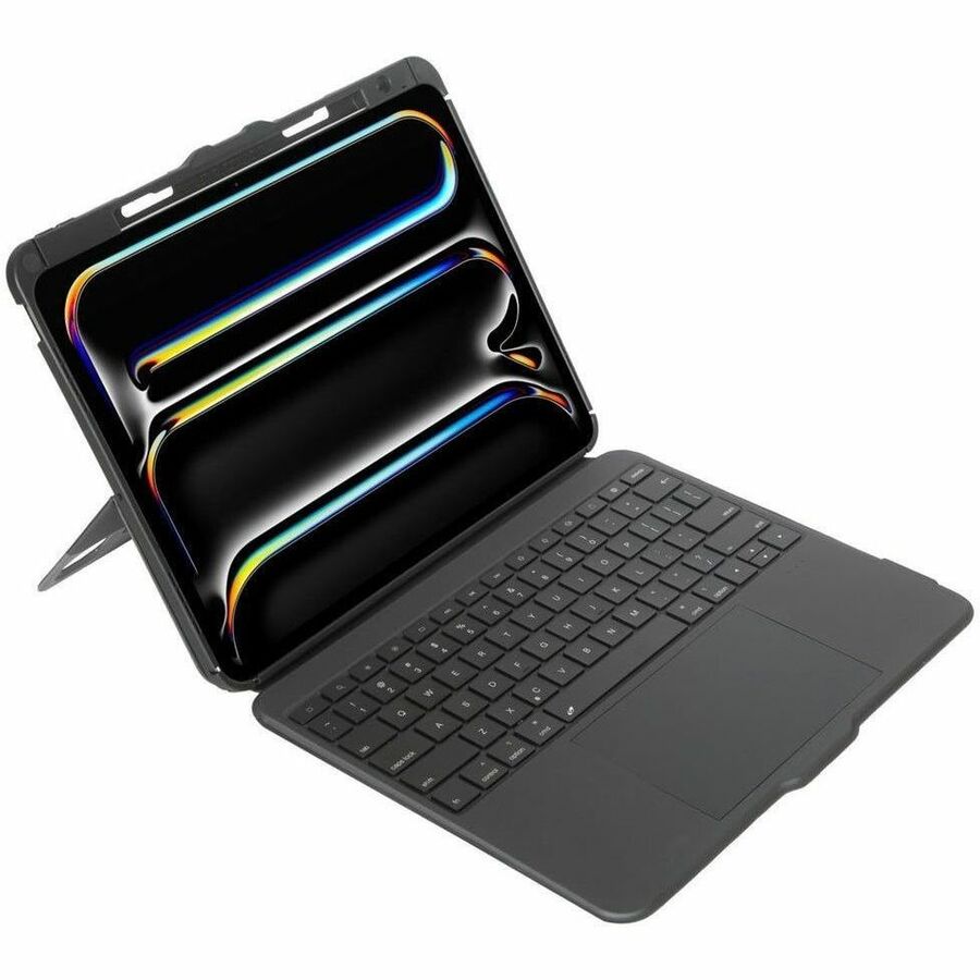 Targus VersaVu THZ989US Keyboard/Cover Case (Folio) for 13" Apple iPad Pro 13 (2024) Tablet - Black — THZ989US