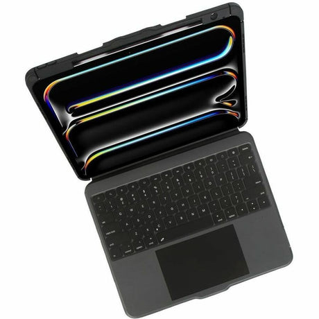Targus VersaVu THZ989US Keyboard/Cover Case (Folio) for 13" Apple iPad Pro 13 (2024) Tablet - Black — THZ989US