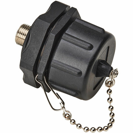 Eaton Tripp Lite Series Rigid Industrial F-Type Adapter (M/F) - IP68, Black — A200-FF-IND