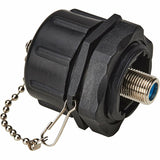 Eaton Tripp Lite Series Rigid Industrial F-Type Adapter (M/F) - IP68, Black — A200-FF-IND