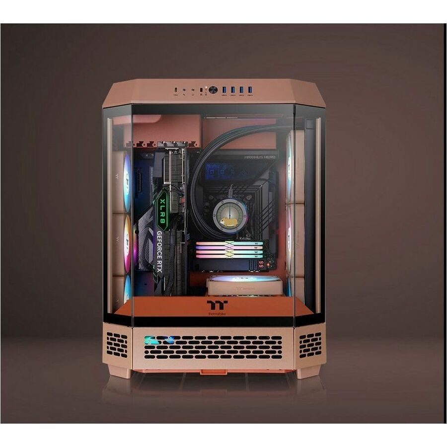 Thermaltake The Tower 600 Gravel Sand Mid Tower Chassis — CA-1Z1-00MGWN-00