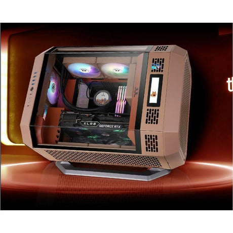 Thermaltake The Tower 600 Gravel Sand Mid Tower Chassis — CA-1Z1-00MGWN-00