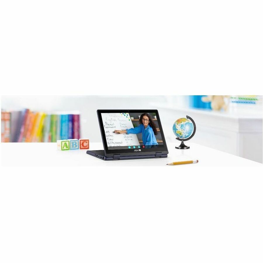 Asus BR1204F BR1204FTA-YS24T-S 12.2" Touchscreen Rugged Convertible 2 in 1 Notebook - WUXGA - Intel N-Series N250 - 8 GB - 128 GB SSD - Mineral Gray — BR1204FTA-YS24T-S