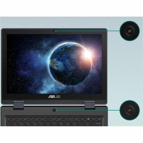 Asus BR1204F BR1204FTA-YS24T-S 12.2" Touchscreen Rugged Convertible 2 in 1 Notebook - WUXGA - Intel N-Series N250 - 8 GB - 128 GB SSD - Mineral Gray — BR1204FTA-YS24T-S