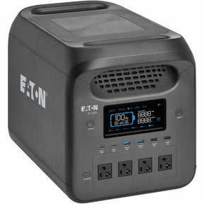 Eaton Portable Power Station - 1800W, Lithium-Ion (LFP), AC, DC, USB-A, USB-C, QC 3.0, LCD — GC1800L