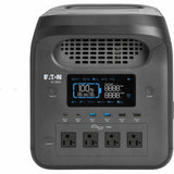 Eaton Portable Power Station - 1800W, Lithium-Ion (LFP), AC, DC, USB-A, USB-C, QC 3.0, LCD — GC1800L