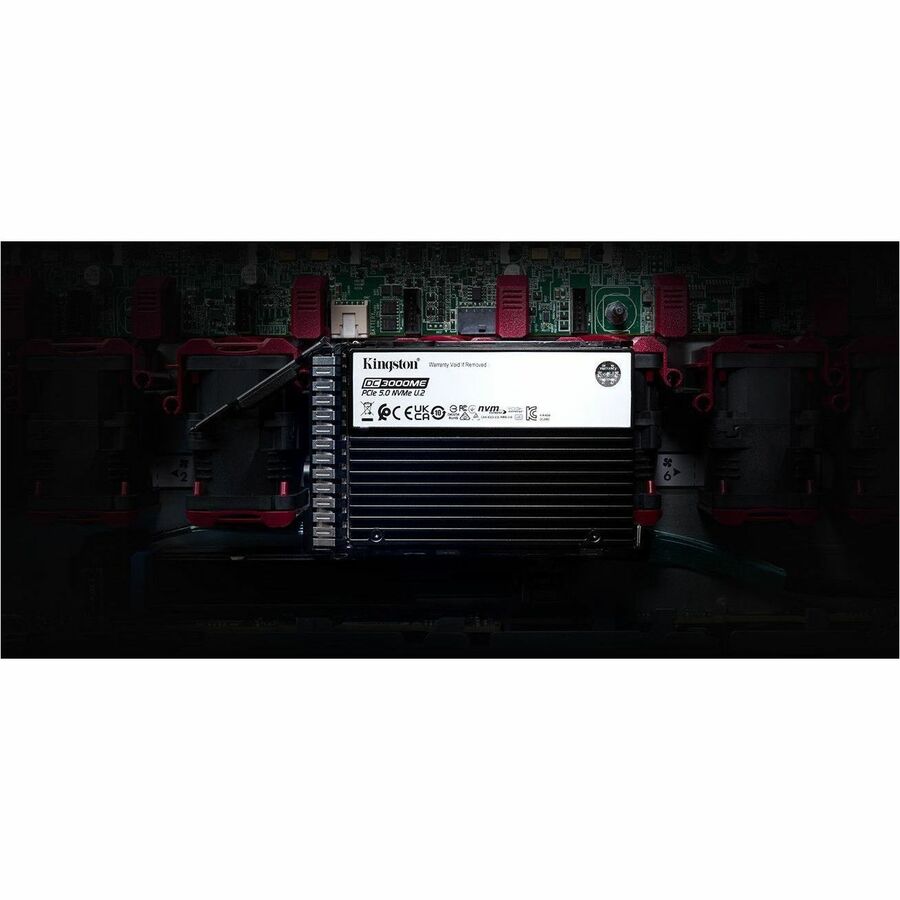 Kingston DC3000ME 3.84 TB Solid State Drive - 2.5" Internal - U.2 (PCI Express NVMe 5.0 x4) — SEDC3000ME/3T8