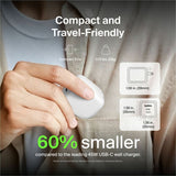 Belkin 45W Portable USB-C Wall Charger - 1xUSB-C (45W) - Fast Charge - Power Adapter - White — WCA013dqWH