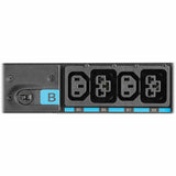 Eaton Metered Outlet Rack PDU G4, 0U, 32U, universal Input, 5-23kW, 15-55A, 200-415V, 24 Outlets (12) C13 (12) C19 — EVMOGU23A-E