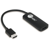 SIIG HDMI to DisplayPort 1.2 4K 60Hz Converter Adapter — CB-H21811-S1