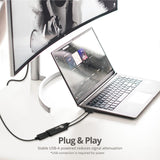 SIIG HDMI to DisplayPort 1.2 4K 60Hz Converter Adapter — CB-H21811-S1
