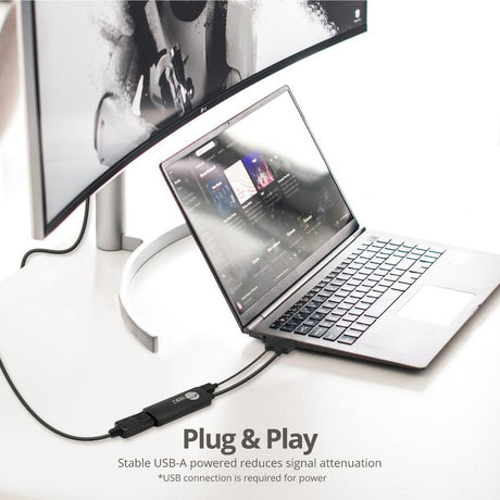 SIIG HDMI to DisplayPort 1.2 4K 60Hz Converter Adapter — CB-H21811-S1