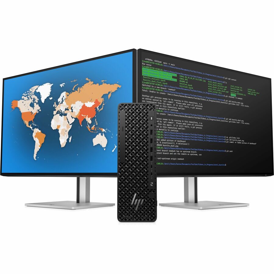 HP Z2 G1i Workstation - Intel Core Ultra 9 285 - 32 GB - 1 TB SSD - Small Form Factor - Black — BN5M0UT#ABA