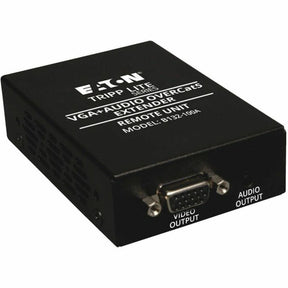 Eaton Tripp Lite Series VGA over Cat5/6 Extender, Box-Style Receiver for Video/Audio, Up to 1000 ft. (305 m), TAA — B132-100A