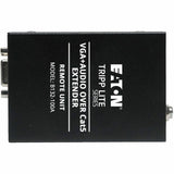 Eaton Tripp Lite Series VGA over Cat5/6 Extender, Box-Style Receiver for Video/Audio, Up to 1000 ft. (305 m), TAA — B132-100A