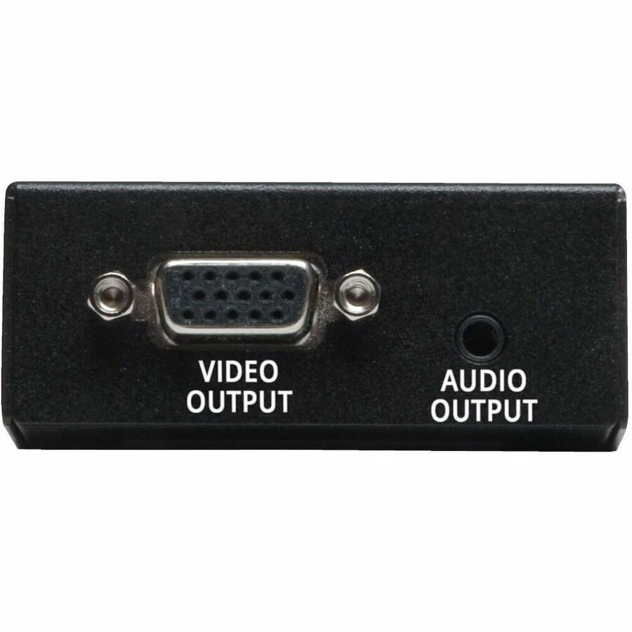 Eaton Tripp Lite Series VGA over Cat5/6 Extender, Box-Style Receiver for Video/Audio, Up to 1000 ft. (305 m), TAA — B132-100A