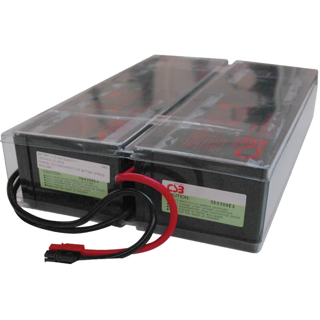 Eaton Tripp Lite Series 2U UPS Replacement 48VDC Battery Cartridge (1 Set of 4) for Select SmartPro UPS — RBC94-2U