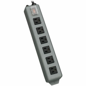 Eaton Tripp Lite Series Industrial Power Strip, 6 Right-Angle Outlets, 15 ft. (4.6 m) Cord, Mounting Tabs — UL24RA-15