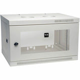Eaton Tripp Lite Series SmartRack 6U Low-Profile Switch-Depth Wall-Mount Mini Rack Enclosure, White — SRW6UW