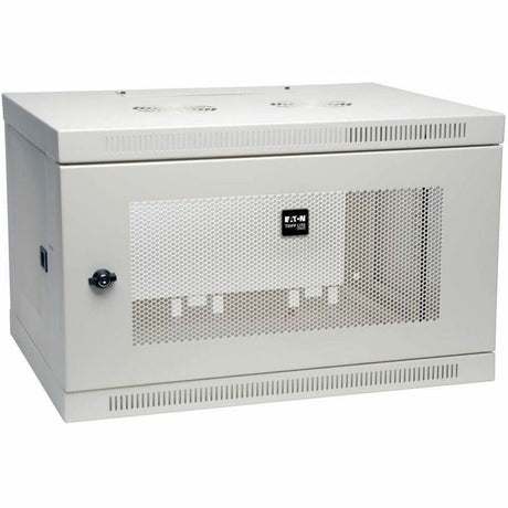 Eaton Tripp Lite Series SmartRack 6U Low-Profile Switch-Depth Wall-Mount Mini Rack Enclosure, White — SRW6UW