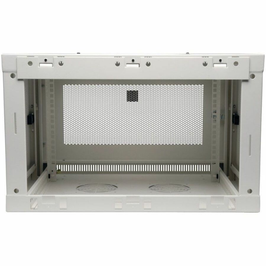 Eaton Tripp Lite Series SmartRack 6U Low-Profile Switch-Depth Wall-Mount Mini Rack Enclosure, White — SRW6UW