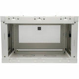 Eaton Tripp Lite Series SmartRack 6U Low-Profile Switch-Depth Wall-Mount Mini Rack Enclosure, White — SRW6UW