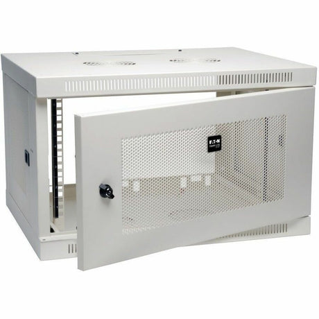 Eaton Tripp Lite Series SmartRack 6U Low-Profile Switch-Depth Wall-Mount Mini Rack Enclosure, White — SRW6UW