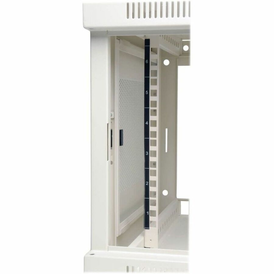 Eaton Tripp Lite Series SmartRack 6U Low-Profile Switch-Depth Wall-Mount Mini Rack Enclosure, White — SRW6UW