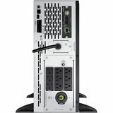APC Smart-UPS X, Line Interactive, 2000VA, Rack/tower convertible 4U, 100V-127V, 6x 5-15R+3x 5-20R+1x L5-20R NEMA, NMC, Extended runtime, Short depth — SMX2000LVNC