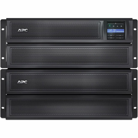 APC Smart-UPS X, Line Interactive, 2000VA, Rack/tower convertible 4U, 100V-127V, 6x 5-15R+3x 5-20R+1x L5-20R NEMA, NMC, Extended runtime, Short depth — SMX2000LVNC