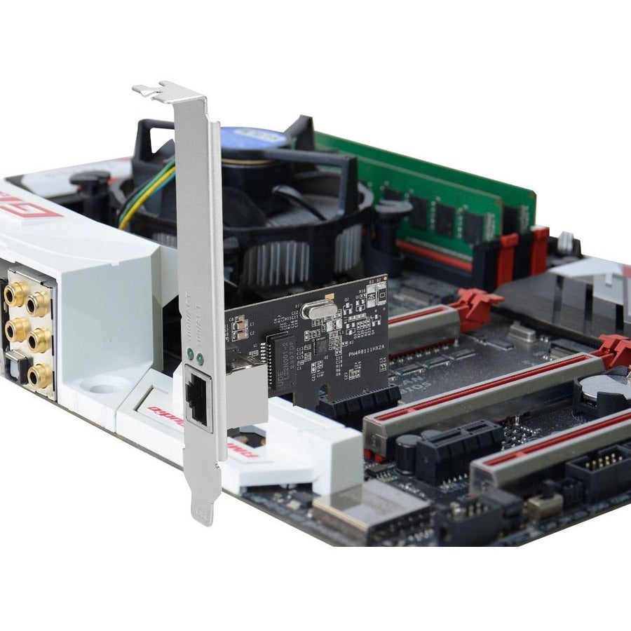 SIIG Dual Profile Gigabit Ethernet PCIe - up to 1Gbps data transfer rate — CN-GP1021-S3