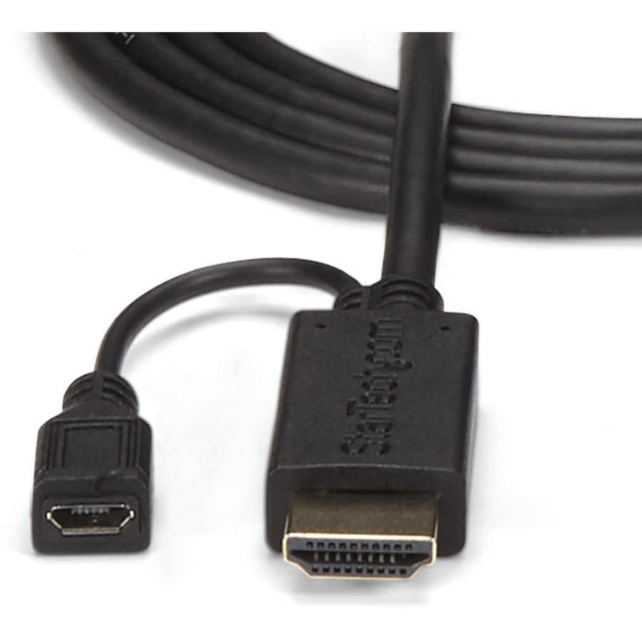 StarTech.com HDMI to VGA Cable - 10 ft / 3m - 1080p - 1920 x 1200 - Active HDMI Cable - Monitor Cable - Computer Cable — HD2VGAMM10