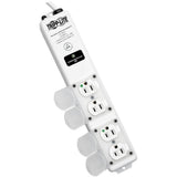 Eaton Tripp Lite Series Safe-IT UL 60601-1 Medical-Grade Surge Protector for Patient-Care Vicinity, 4x Hospital-Grade Outlets, 15 ft. Cord, Antimicrobial Protection — SPS415HGULTRA