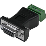 StarTech.com RS422 RS485 Serial DB9 to Terminal Block Adapter — DB92422